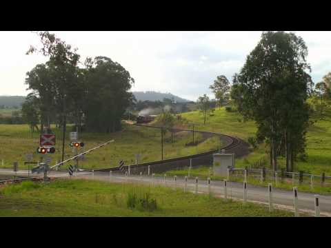 3237 - Lachlan Valley Railway North Coast Tour - Kyogle - 28th May 2010