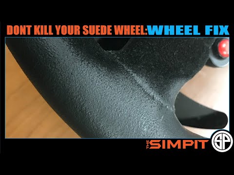 Dont Kill Your Suede Wheel - Easy fix for glossy, waxy, matted down suede wheels.