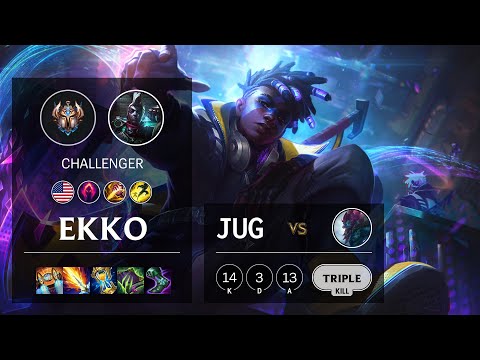 Ekko Jungle vs Trundle - NA Challenger Patch 11.7