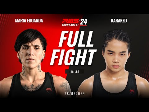 Full Fight l Maria Eduarda Kamnan Chet Muangchon vs Karaked Krueangduem Commando Gym I RWS