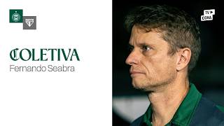 🎙️ COLETIVA | Coritiba 0x1 São Paulo | Entrevista com o técnico Fernando Seabra.