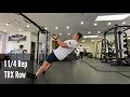 1 1/4 Rep TRX Inverted Row 廣東話旁白 | #AskKenneth