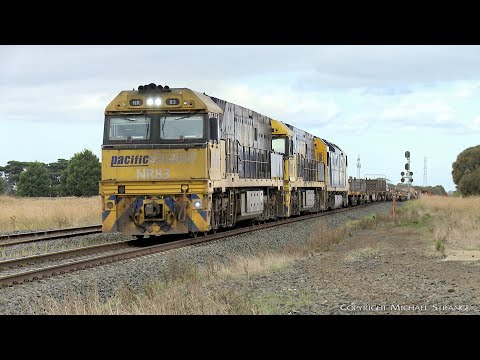 5MP2 Pacific National Steel Train (7/4/2022) - PoathTV Australian Railways