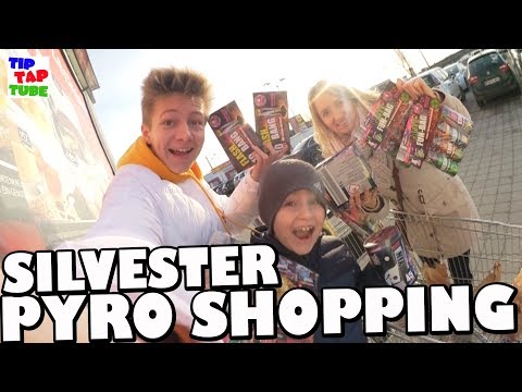 New Year's Eve shopping tour 💥 Pyro fireworks shopping at LIDL 🛒 TipTapTube😁Family channel 👨‍👩‍👦‍👦