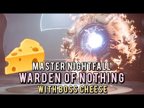 Solo Master - WARDEN OF NOTHING - Arc Warlock with Boss CHEESE #destiny2 #nightfall