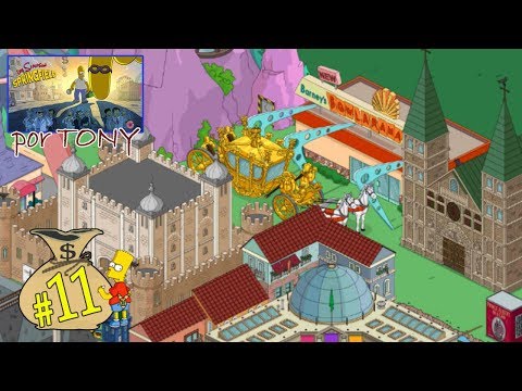 Los Simpson Springfield "Trabajillos, Cap. 11 - El Carruaje de la Reina" por Tony