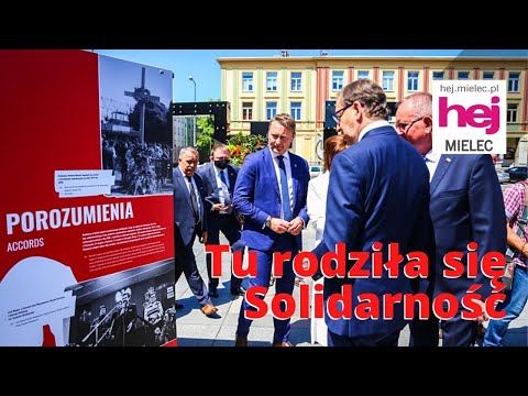 hej.mielec.pl TV: Tu rodziła się SOLIDARNOŚĆ. Mielec inauguruje 40-lecie "S"