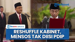 Presiden Jokowi Lantik Gus Ipul Jadi Mensos Gantikan Risma, Irjen Eddy Hartono Sebagai Kepala BNPT