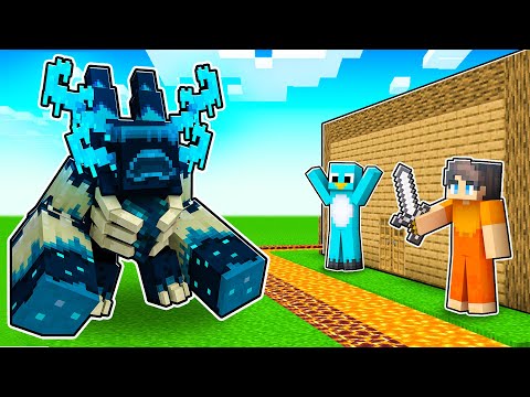 Mutant Warden VS The Most Secure Minecraft House