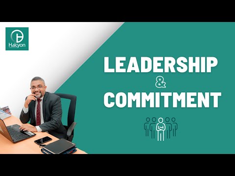 ISO 9001:2015 Leadership and commitment 5.1