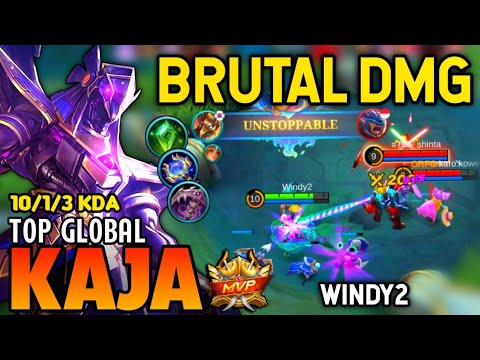 KAJA BEST BUILD 2022 | TOP GLOBAL KAJA GAMEPLAY | MOBILE LEGENDS