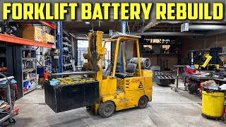 How We Saved 10,000$ By Rebuilding Our Forklift Battery