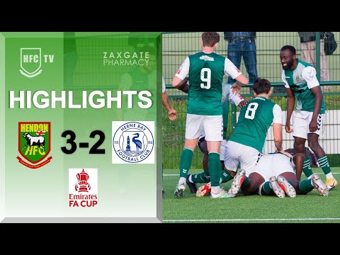 HENDON 3-2 HERNE BAY - FA Cup Highlights 1 October 2022