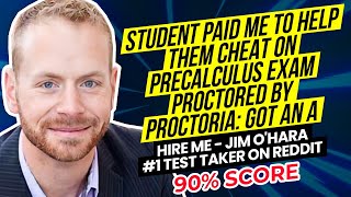 How to Cheat on an Online Proctored Exam 2022 🖥️ Precalculus Final 90%
