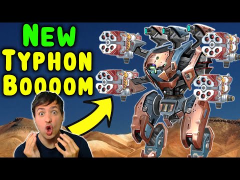 New VORTEX TYPHON Gameplay XXL Compilation War Robots Test Server WR