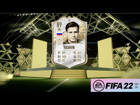 FIFA 22 ICON YASHIN REVIEW | 89 LEV YASHIN PLAYER REVIEW | FIFA 22 ULTIMATE TEAM