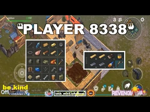 "PLAYER 8338" using small box to block | NO C4 NEEDED - Last Day On Earth: Survival