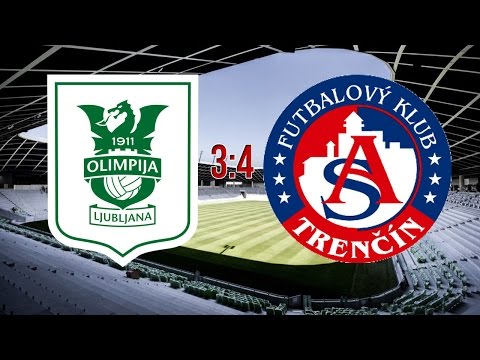 CHAMPIONS LEAGUE | NK Olimpija Ljubljana - AS Trenčín | 3:4 | 13.7.2016