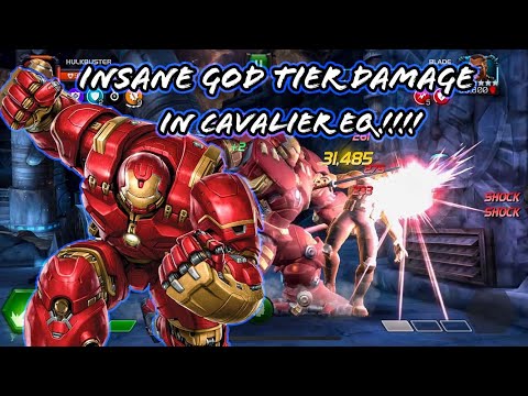 Hulkbuster God Tier Damage In Cavalier Event Quest- Marvel Contest Of Champions