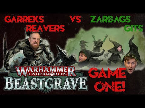 Underworlds Beastgrave Battle Report - Zarbag's Gits vs Garrek's Reavers!