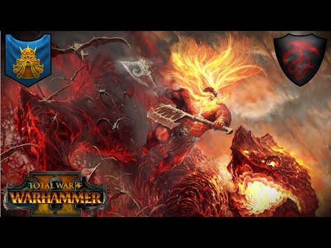 Dawi Fire Build! Dwarfs Vs Vampire Counts. Total War Warhammer 2, Competitive Multiplayer