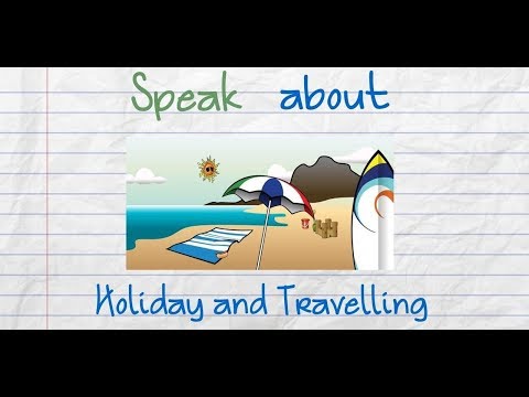 Holiday and Travelling Vocabulary in English
