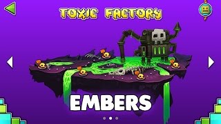 Geometry Dash World - "Embers" 100% Complete | GuitarHeroStyles