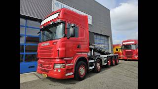 Scania R480 10x2 Retarder NCH kabel 30 ton Euro 5 Seil Abrollkipper | Bild 4 - Autoline