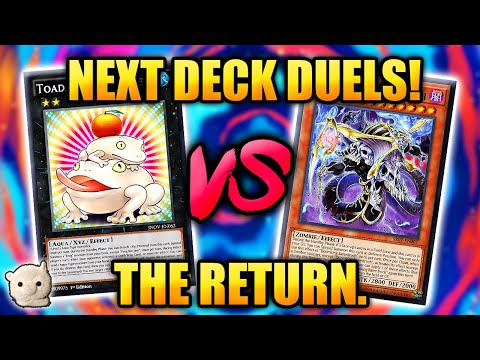 Yu-Gi-Oh! NEXT DECK DUELS: THE RETURN!!! PALEO FROGS VS. ZOMBIES! LIVE DUEL! (+Giveaway Winner!!!)