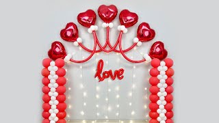 Red Heart Balloon Arrangement for Valentine