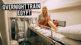 THE BEST TRAIN IN EGYPT | Watania Train | First Class Sleeper - Cairo to Aswan