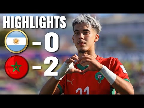 Argentina vs Morocco Highlights & All Goals - u20 world cup