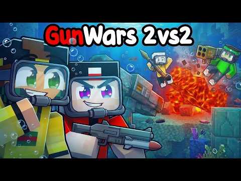 GUNWARS 2VS2 SOTT'ACQUA - MARCY LOCO vs NICO ZEYXON - MINECRAFT ITA