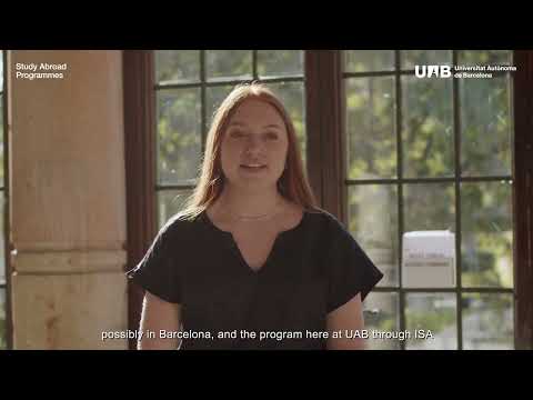 Study Abroad at UAB: Pre-Established Courses — video 9
