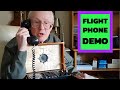 ASMR Grandpa 100 Year Old Phone - Charles Lindbergh Vintage Flight Field Phone Demo for SLEEP💤😮