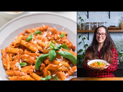 The Best Vegan Penne alla Vodka | Vegan Vodka Sauce
