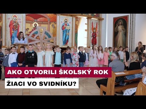 OTVORENIE ŠKOLSKÉHO ROKA NA CZŠ SV. JURAJA VO SVIDNÍKU