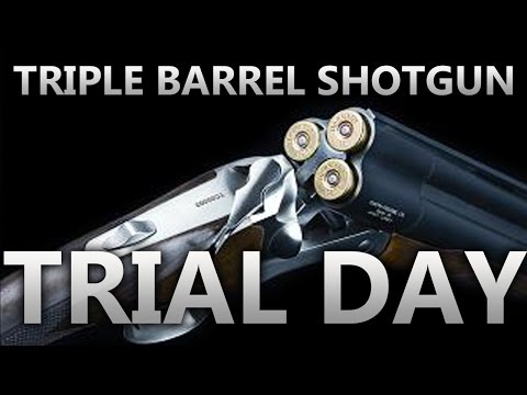 Akkar Triple Crown three-barrel shotgun  - Trial Day UK