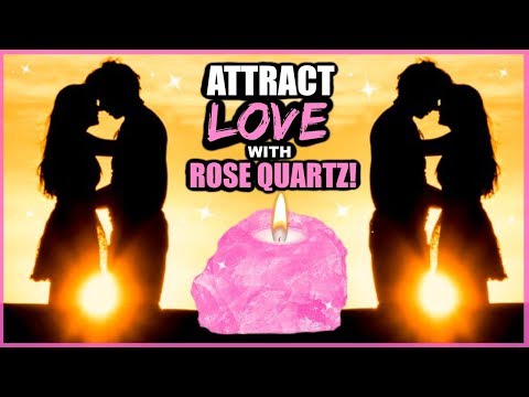 HOW TO MANIFEST LOVE, A RELATIONSHIP OR A SPECIFIC PERSON USING WATER & ROSE QUARTZ CRYSTALS! Video