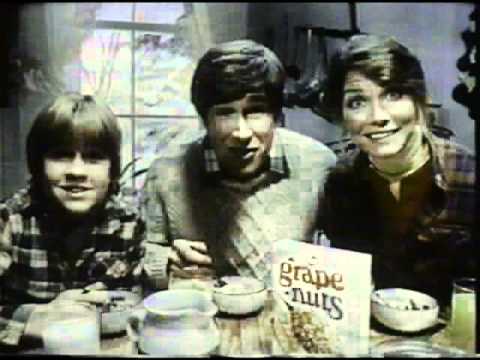 1981 Grape Nuts cereal commercial.