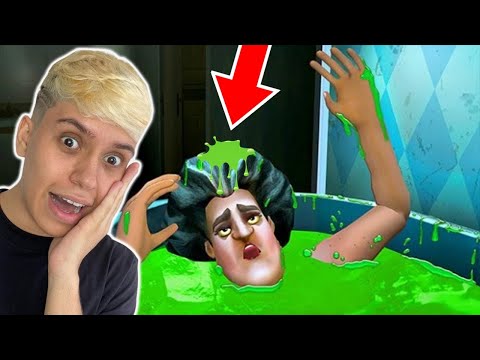 PROFESSORA MALVADA CAIU NA ARMADILHA E FICOU PRESA NA BANHEIRA!! (Scary Teacher)