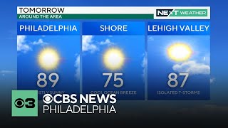 NEXT Weather: A very warm end to April in Philadelphia