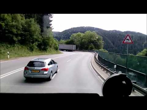 In 13 Minuten über den Schwarzwald   B 31 Freiburg im Breisgau  Donaueschingen