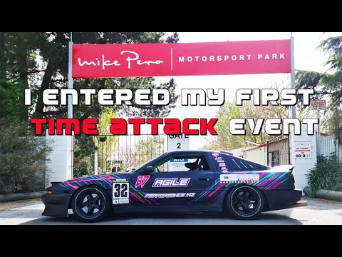 My first Time Attack event in the 7mgte Supra!