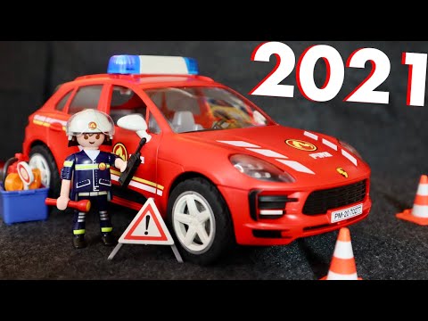 Playmobil pompier 2021 porsche UNBOXING playmobil en français