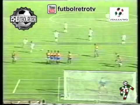 España 2 vs Belgica 1 Italia 90´ Michel, Gorriz,...