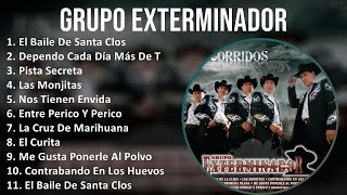 Grupo Exterminador 2024 MIX Nuevas Canciones - El Baile De Santa Clos, Dependo Cada Día Más De T...
