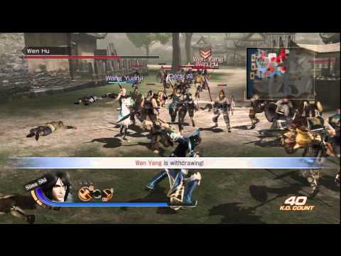 Jin Story Mode Stage 2-7 Quanqiu Jian & Wen Qin's Rebellion - Part 1 Dynasty Warriors 7 HD