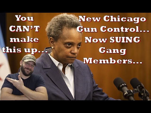Chicago's Newest Gun Control... Sue Gang Members... REALLY