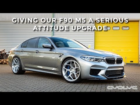 Attitude upgrade for our F90 M5 - RKP Carbon Aero - 6Sixty Forged Wheels - 3D Design Paddles